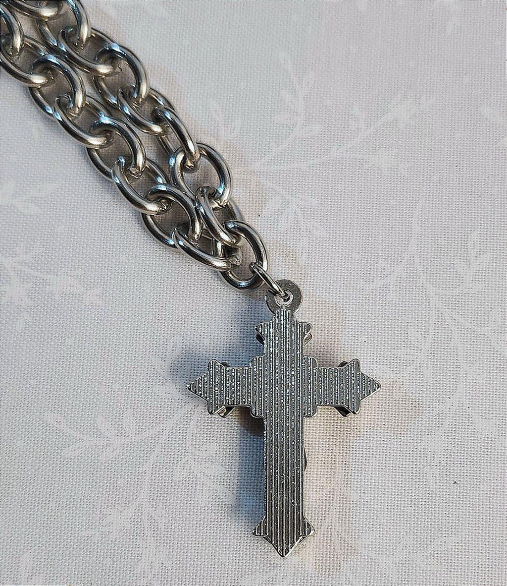 Awesome Cross Necklace Fashion Gothic Style Unisex 20 in.