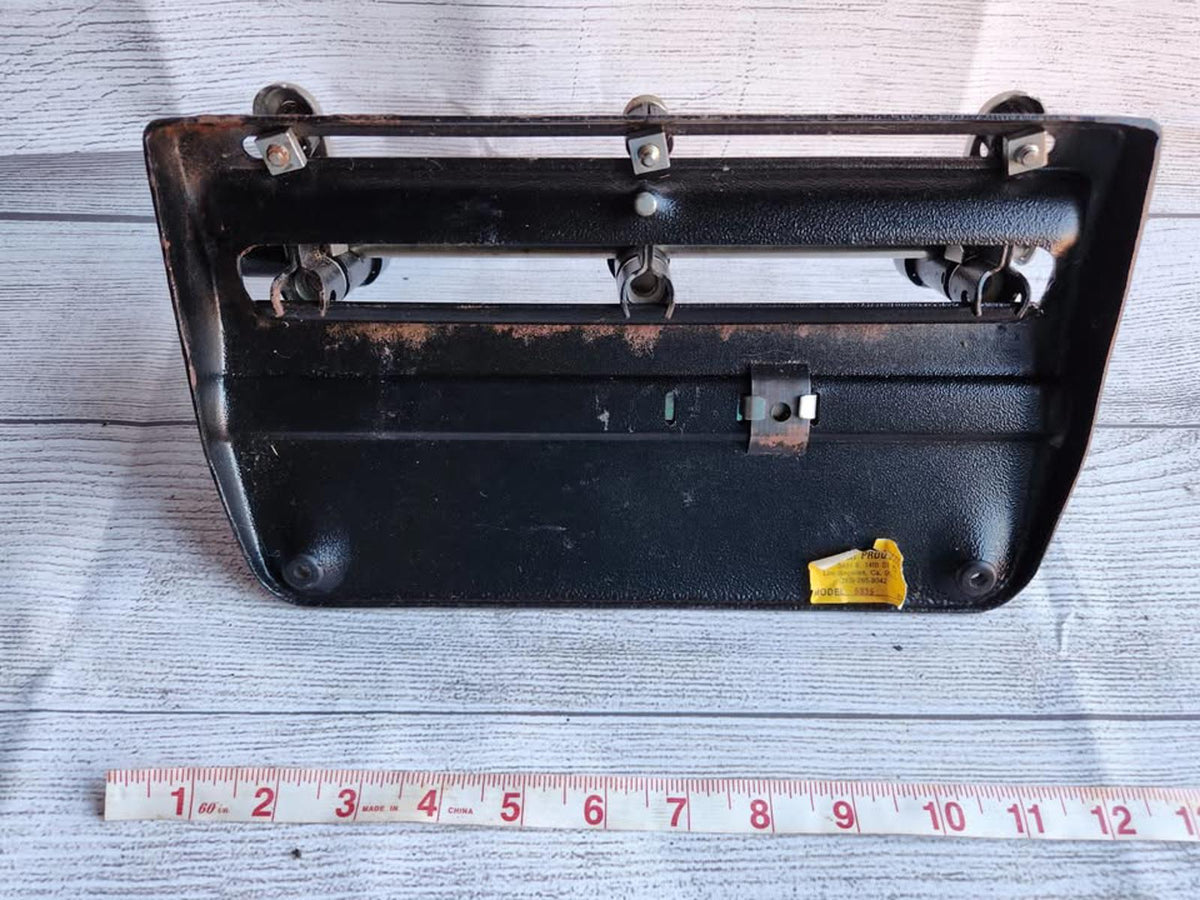 Vintage Adjustable 3 Hole Punch Master Products Cast Iron