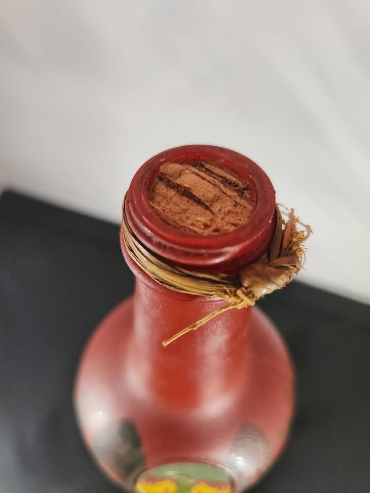 Antique & Historical Hand Painted "Old Mission" Bottle Collectible Rare Find