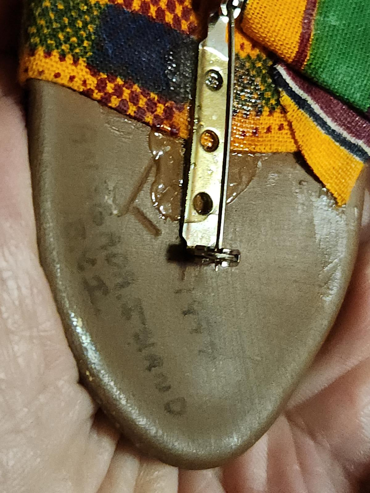 Stunning Native Woman Pin, British Virgin Islands, Anegada Island Handcrafted