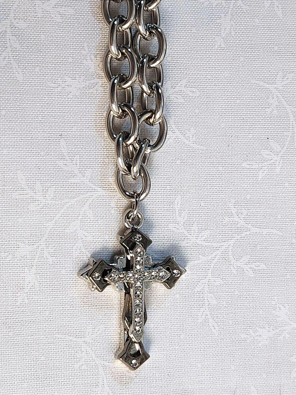 Awesome Cross Necklace Fashion Gothic Style Unisex 20 in.