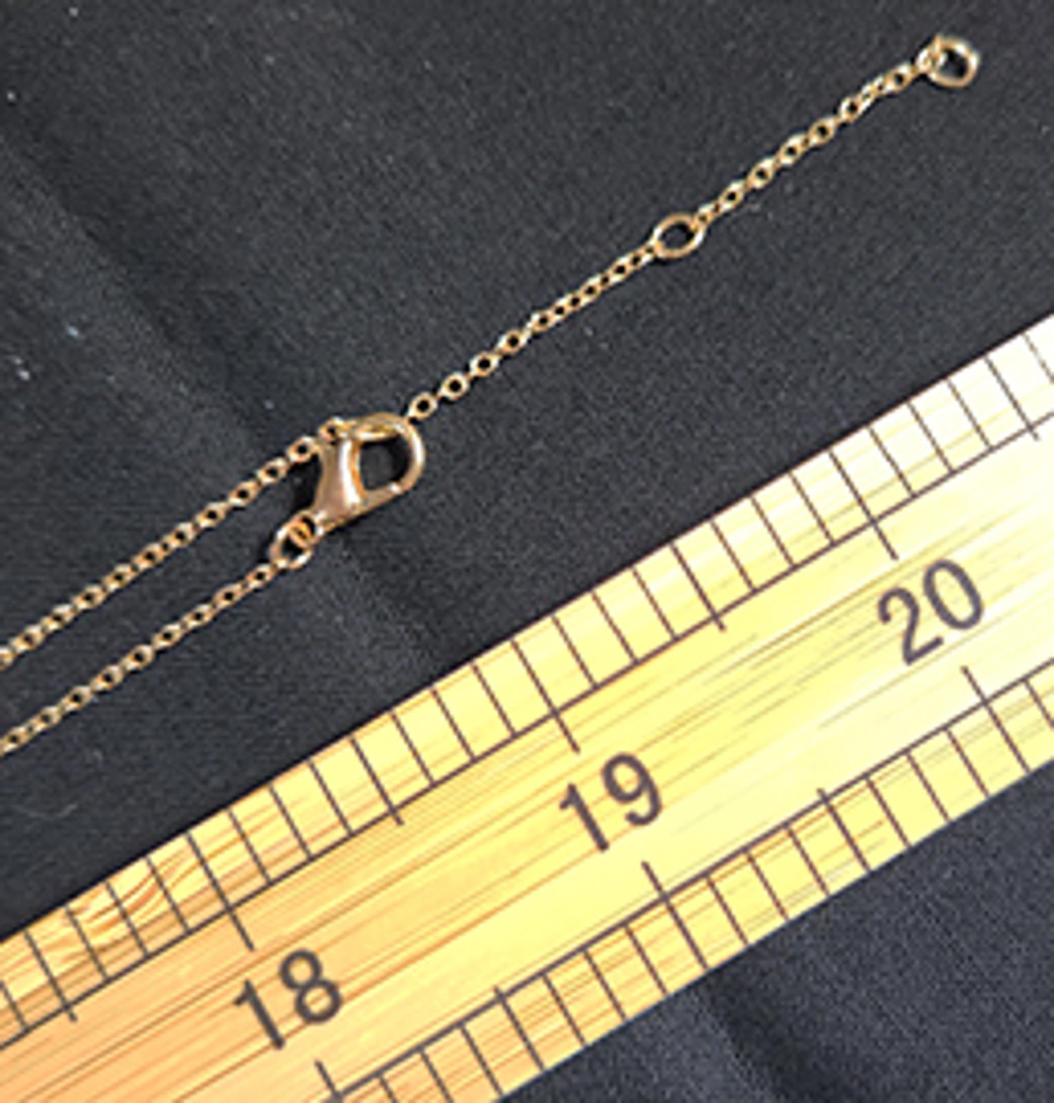 Gorgeous Fashion Necklace, Bold Green Crystal in Gold Tone Setting, 18 in.